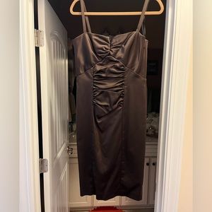 Brown Cocktail Dress